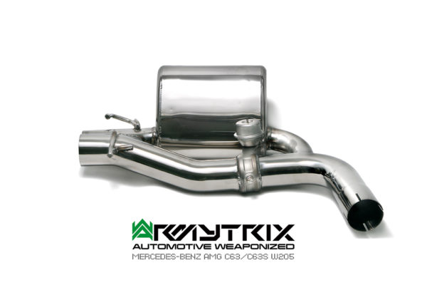 ARMYTRIX Stainless Steel Valvetronic Catback Exhaust System Mercedes-Benz C63 AMG | AMG S