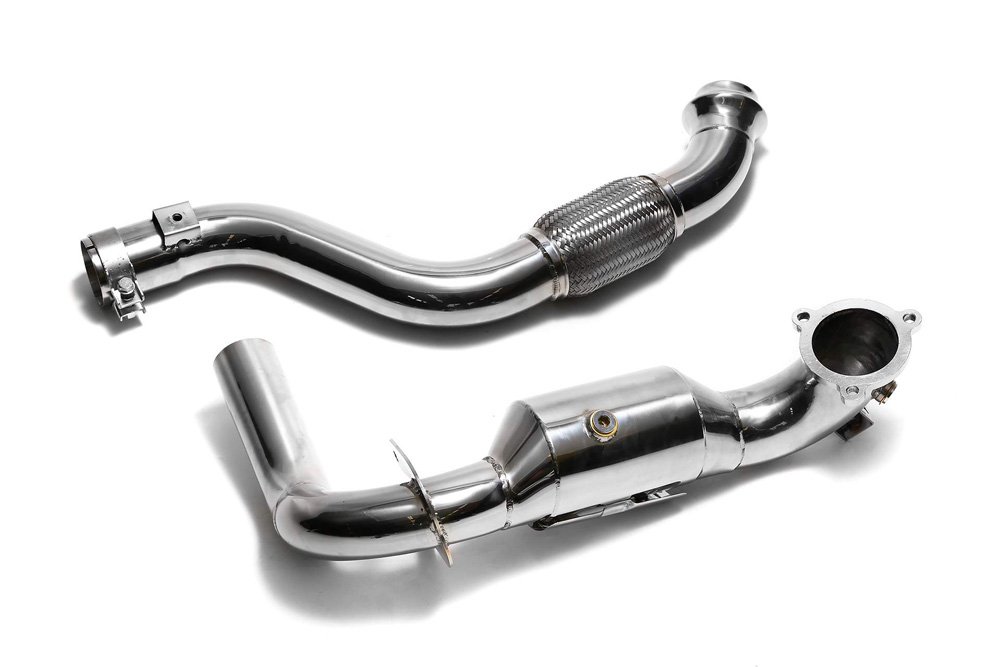 ARMYTRIX High-Flow Performance Race Downpipe | Link Pipe Mercedes-Benz  A-Class | CLA-Class 2013-2018