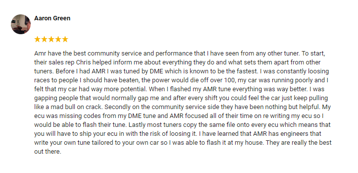 amr performance c63s tuning review